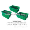LD-586 stackable plastic milk/bread crate